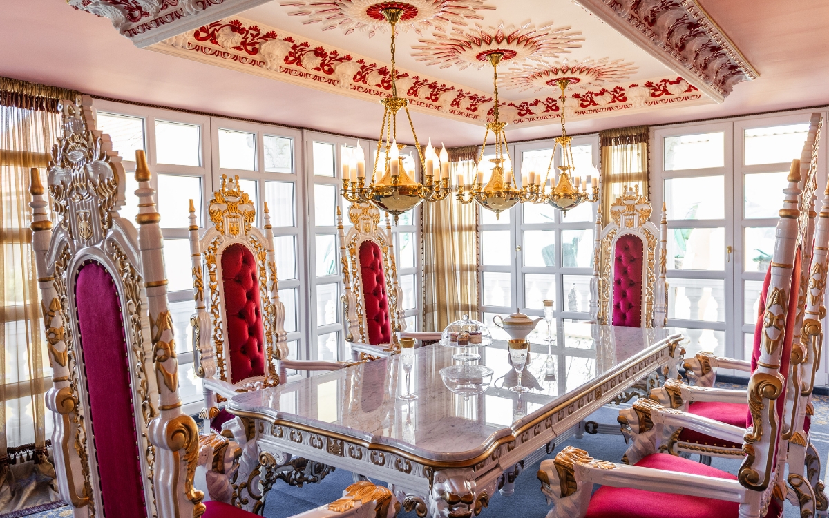 Латунная люстра L384