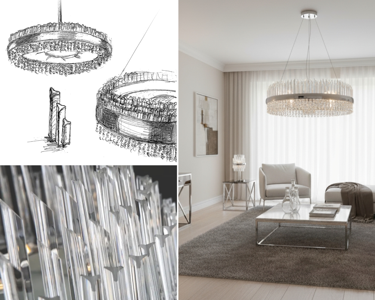 Дизайнерский светильник ELH001