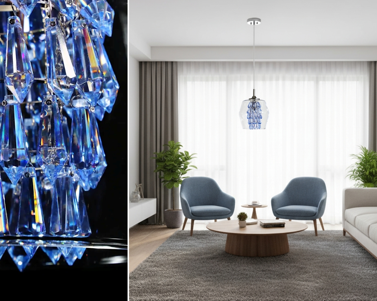 Современный подвесной светильник L-FOR-01Ni 6006