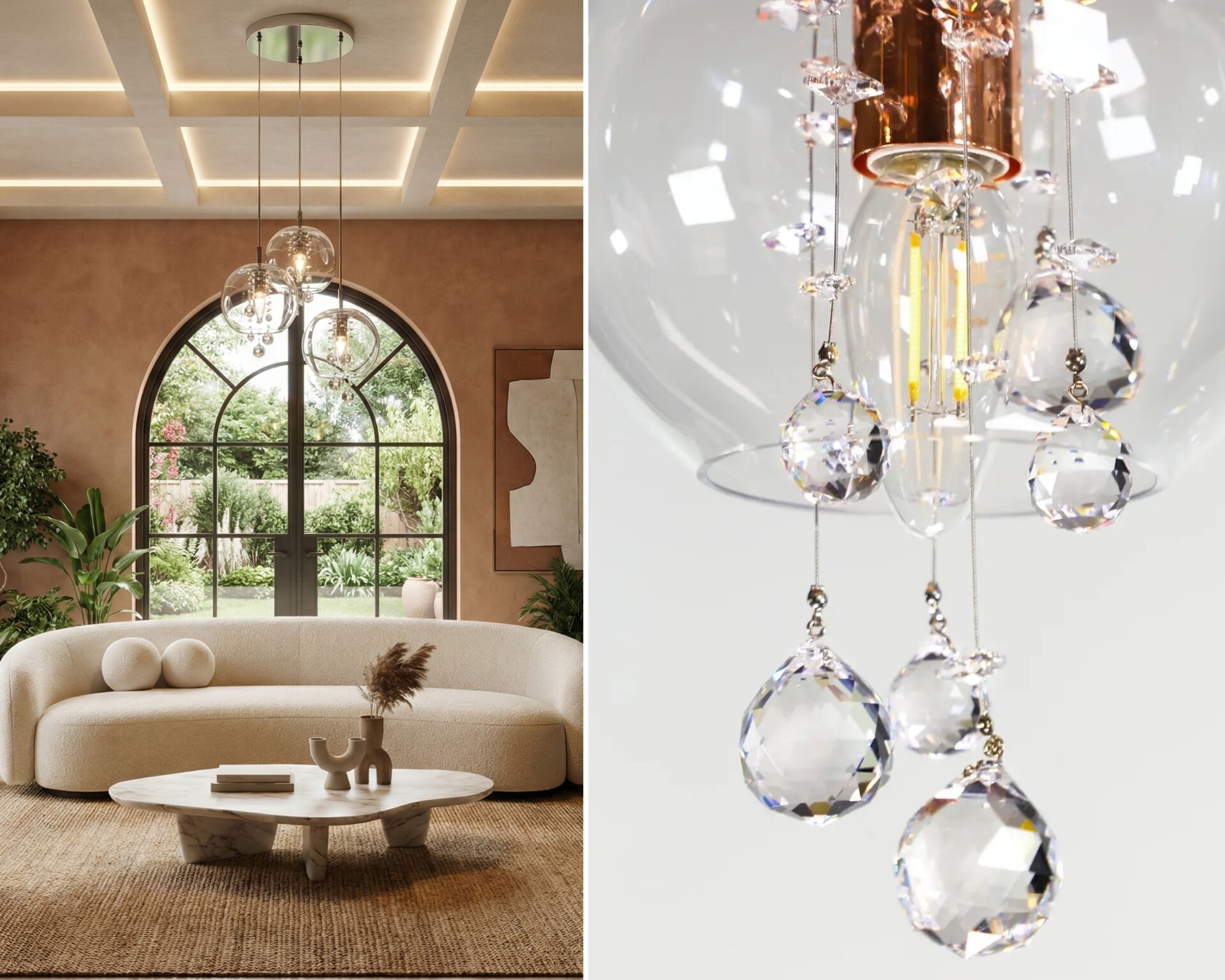 Дизайнерский светильник L-TAL-03Ni*