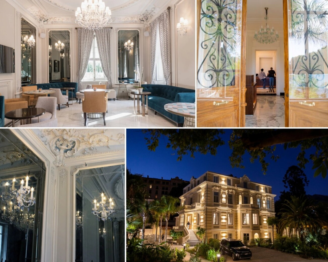 Пятизвёздочный отель Villa Genesis в Ментоне с элегантной архитектурой