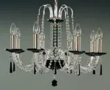 Люстра из стекла EL210803Black