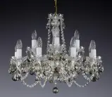 Люстра с красочными подвесками L074B 8007