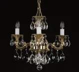 Люстра из латуни с подвесками L345CLN