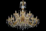 Хрустальная люстра LLCH18-CRYSTAL-GOLD