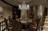 Хрустальная pоскошная люстра LLCH12Crystal-DT