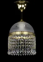 Люстра из латуни с подвесками L331CLN