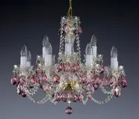 Люстра с красочными подвесками L069BCL 1001
