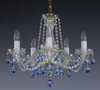 Люстра с красочными подвесками L083B 6006