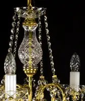 Люстрa с металл. рoжкaми L181CE