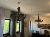 Хрустальная люстра черная ATCH06A