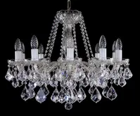 Шлифовальная люстра  L16049CE - серебро