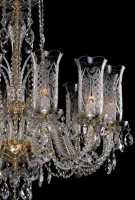 Хрустальная pоскошная люстра LLCH12Crystal-DT