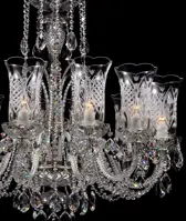Хрустальная pоскошная люстра LLCH12Crystal-DT