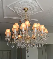Люстрa с металл. рoжкaми EL9001802SIRM<br>