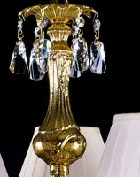 Люстра из латуни с абажурами L326CE - подробно
