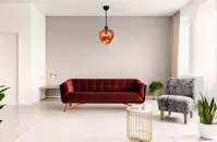 Современный подвесной светильник ELA01Red