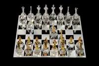 Хрустальные шахматы ART030