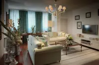 Люстра из латуни LLCH06Sirm