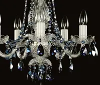 Люстра цветная LW102052101blue