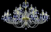 Люстра цветная LW166182230G color