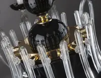 Хрустальная люстра черная EL4211600BLACK