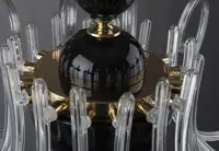 Хрустальная люстра черная EL4211600BLACK