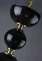 Хрустальная люстра черная EL4211600BLACK