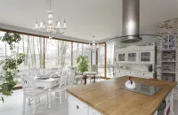Люстра из стекла EL422600 opal