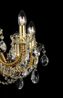 Хрустальная золотая люстра LLCH10-COATED-CRYSTAL-D -подробно