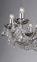 Хрустальная люстра LLCH12-COATED-CRYSTAL-NBNSNi