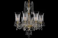 Хрустальная pоскошная люстра LLCH8Crystal-DT