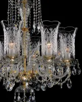 Хрустальная pоскошная люстра LLCH8Crystal-DT