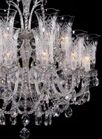 Хрустальная pоскошная люстра LLCH18Crystal-DT
