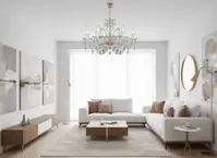 Хрустальная люстра EL102601PB Хрустальная люстра EL102601PB