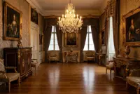 Хрустальная люстра EL1168+4+401PB