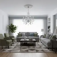 Хрустальная люстра EL2188+4+409 Хрустальная люстра EL2188+4+409