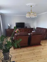 Люстра из латуни с подвесками L329CLN