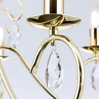 Люстра с металл. рожками OLU16585