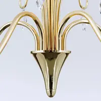 Люстра с металл. рожками OLU16585