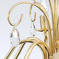 Люстра с металл. рожками OLU16588