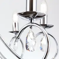 Люстра с металл. рожками OLU16588