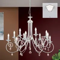 Люстра с металл. рожками OLU16706+6