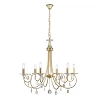 Люстра с металл. рожками OLU16706