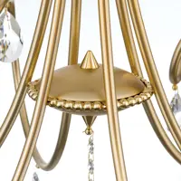 Люстра с металл. рожками OLU16706