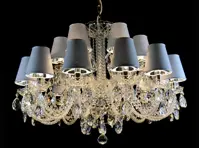 Pоскошная люстра с абажурами LW125182140G
