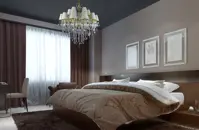 Pоскошная люстра с абажурами LW169182101 для спальни