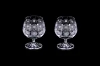 Граненые стаканы для рома Набор 2 шт 12010-250ml