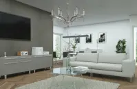Люстра из латуни LLCH06