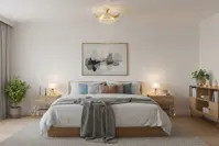 Квадратный потолочный светильник L245CLN